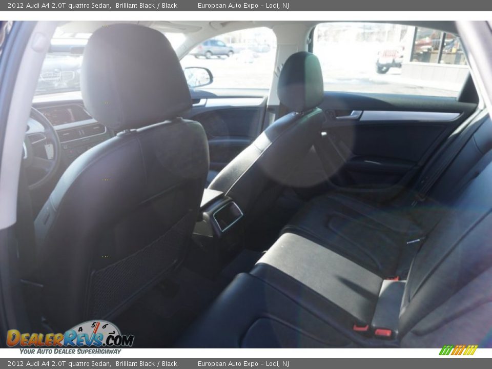 2012 Audi A4 2.0T quattro Sedan Brilliant Black / Black Photo #7