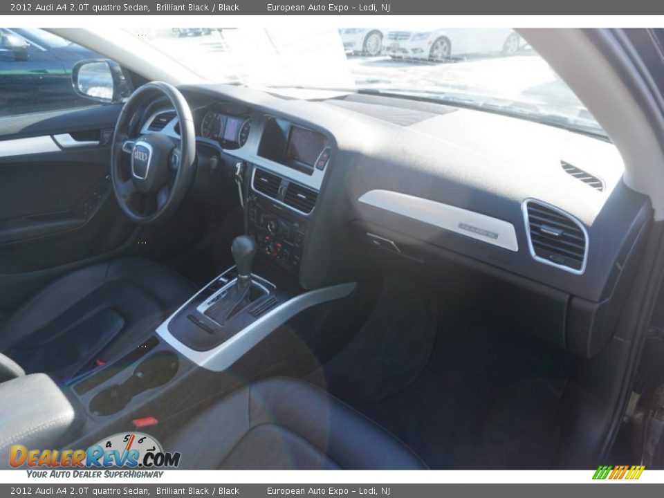 2012 Audi A4 2.0T quattro Sedan Brilliant Black / Black Photo #11