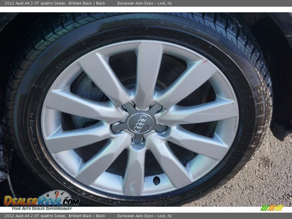 2012 Audi A4 2.0T quattro Sedan Brilliant Black / Black Photo #13