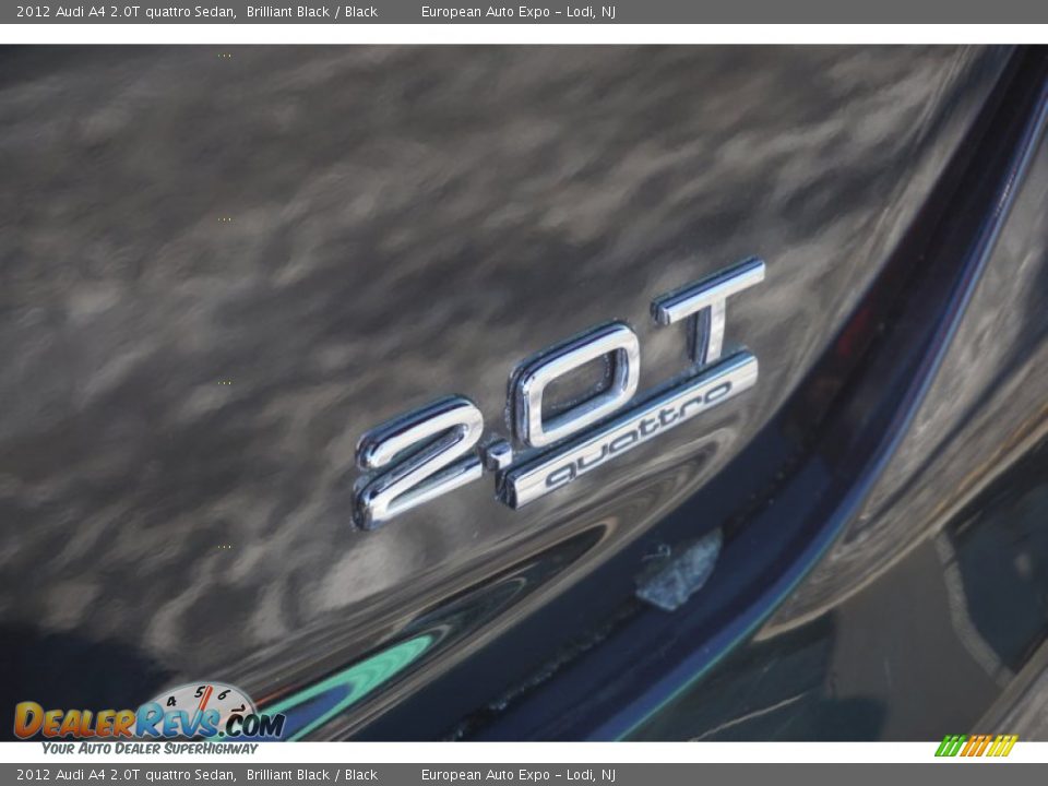 2012 Audi A4 2.0T quattro Sedan Brilliant Black / Black Photo #14