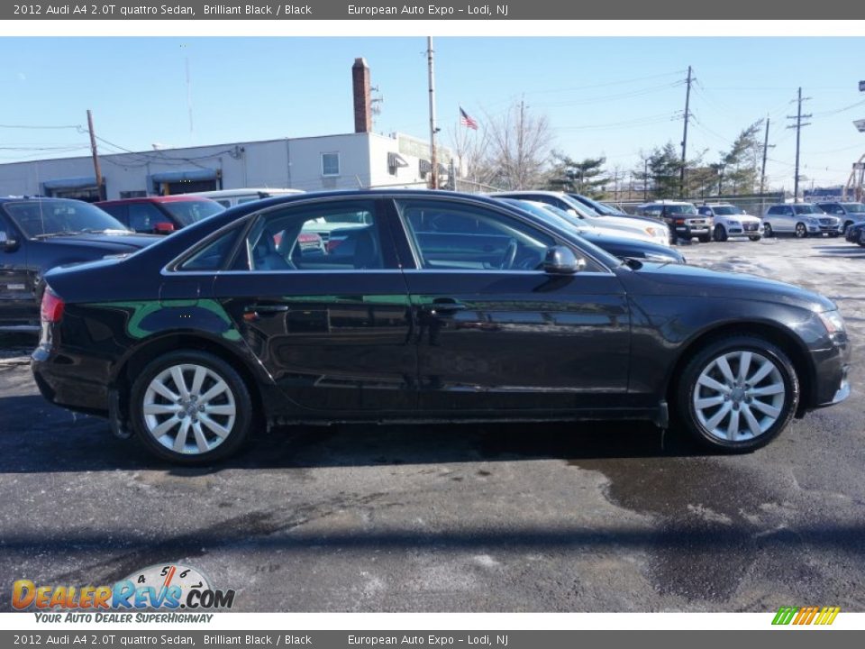 2012 Audi A4 2.0T quattro Sedan Brilliant Black / Black Photo #17