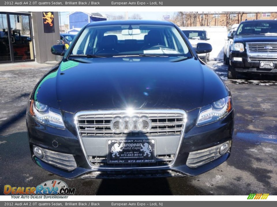 2012 Audi A4 2.0T quattro Sedan Brilliant Black / Black Photo #18