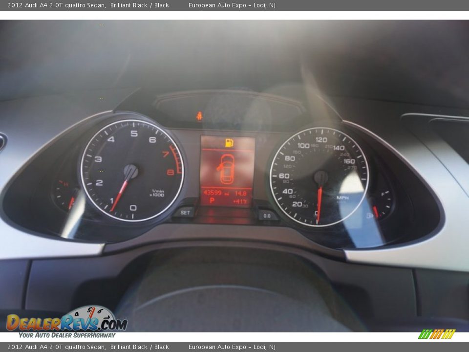 2012 Audi A4 2.0T quattro Sedan Brilliant Black / Black Photo #23