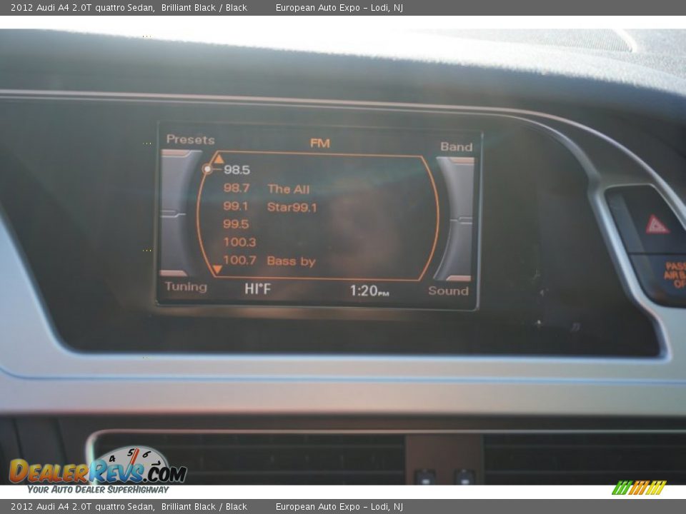2012 Audi A4 2.0T quattro Sedan Brilliant Black / Black Photo #24
