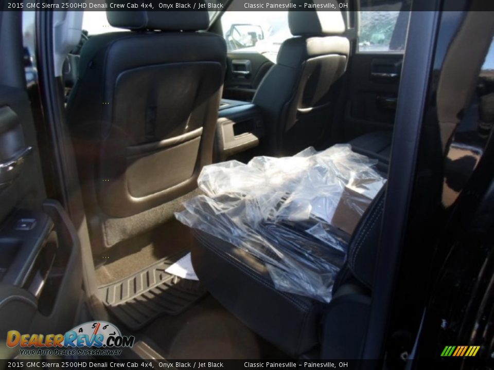 2015 GMC Sierra 2500HD Denali Crew Cab 4x4 Onyx Black / Jet Black Photo #5