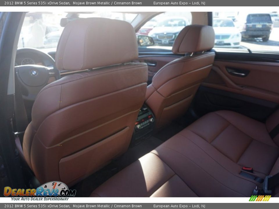 2012 BMW 5 Series 535i xDrive Sedan Mojave Brown Metallic / Cinnamon Brown Photo #7