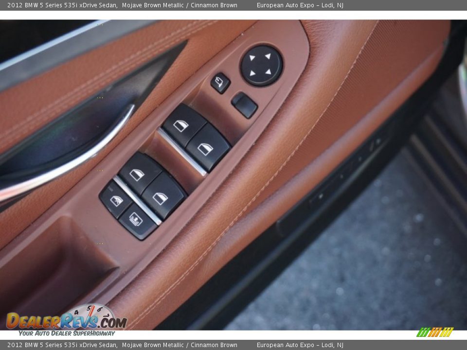 2012 BMW 5 Series 535i xDrive Sedan Mojave Brown Metallic / Cinnamon Brown Photo #18
