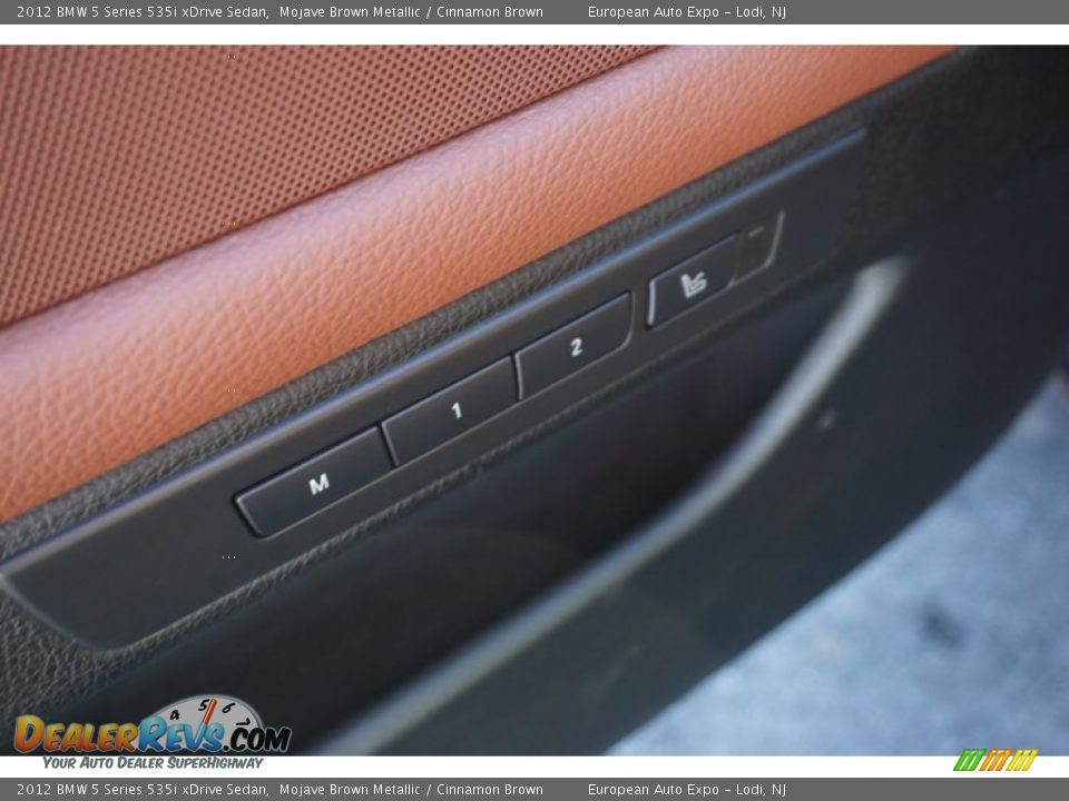 2012 BMW 5 Series 535i xDrive Sedan Mojave Brown Metallic / Cinnamon Brown Photo #20