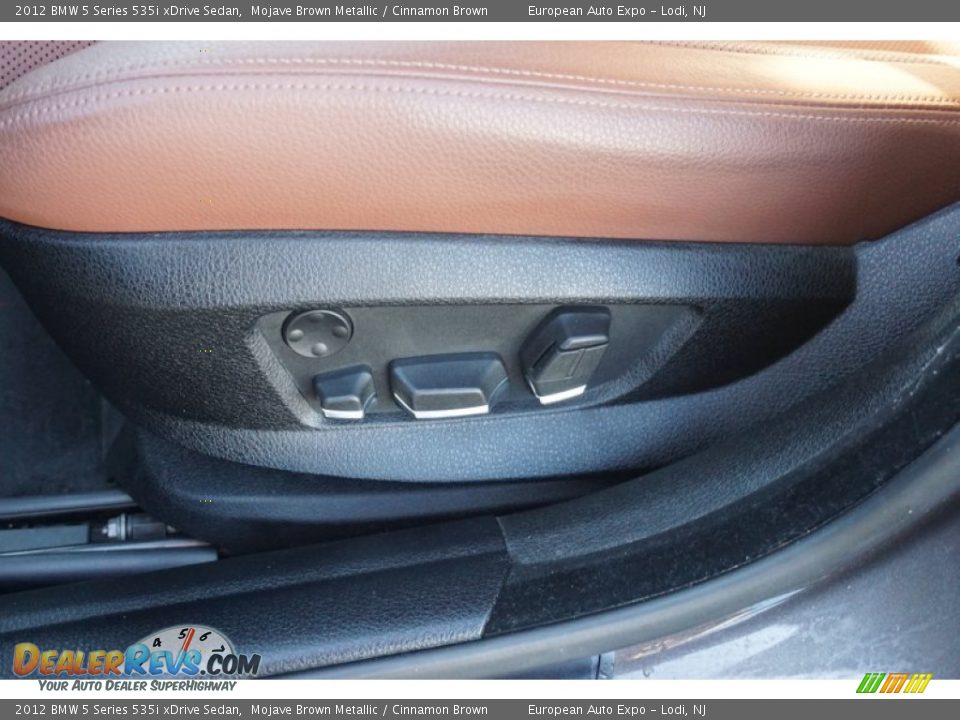 2012 BMW 5 Series 535i xDrive Sedan Mojave Brown Metallic / Cinnamon Brown Photo #21