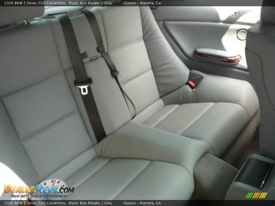 2006 BMW 3 Series 330i Convertible Mystic Blue Metallic / Grey Photo #18
