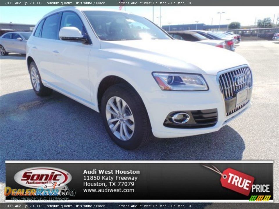 2015 Audi Q5 2.0 TFSI Premium quattro Ibis White / Black Photo #1