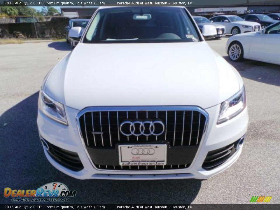 2015 Audi Q5 2.0 TFSI Premium quattro Ibis White / Black Photo #2