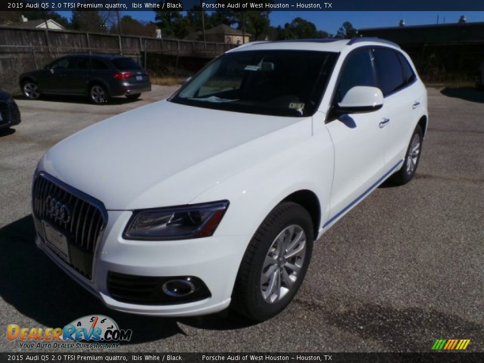 2015 Audi Q5 2.0 TFSI Premium quattro Ibis White / Black Photo #3