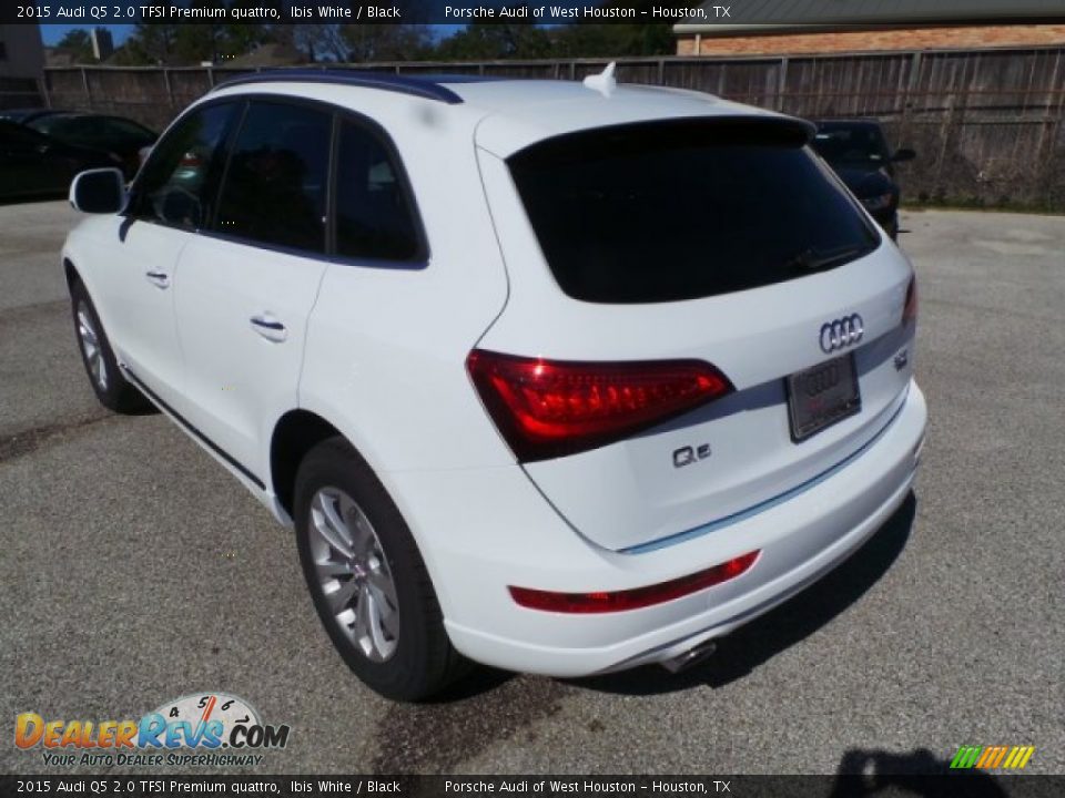 2015 Audi Q5 2.0 TFSI Premium quattro Ibis White / Black Photo #5