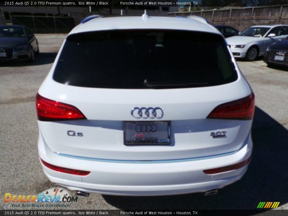 2015 Audi Q5 2.0 TFSI Premium quattro Ibis White / Black Photo #6
