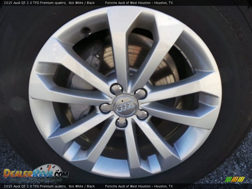 2015 Audi Q5 2.0 TFSI Premium quattro Ibis White / Black Photo #9