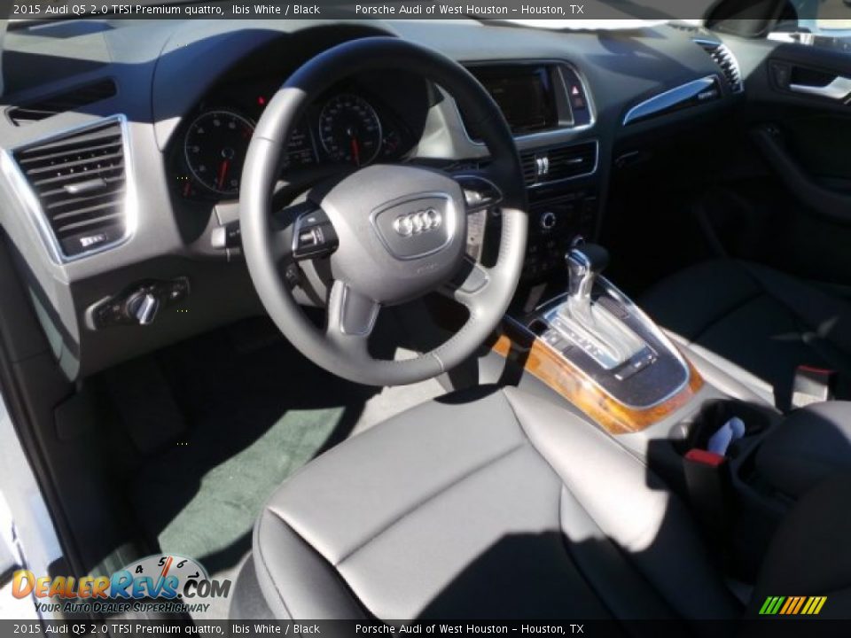 2015 Audi Q5 2.0 TFSI Premium quattro Ibis White / Black Photo #11
