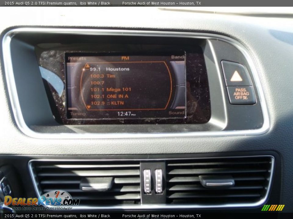 2015 Audi Q5 2.0 TFSI Premium quattro Ibis White / Black Photo #19
