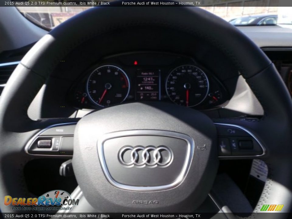 2015 Audi Q5 2.0 TFSI Premium quattro Ibis White / Black Photo #21
