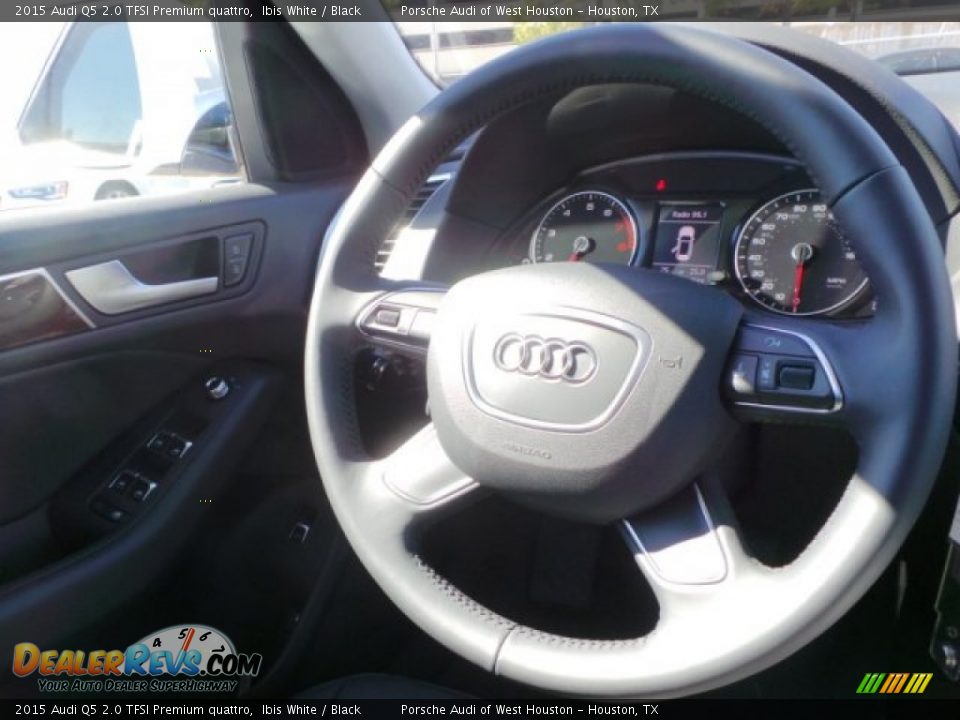 2015 Audi Q5 2.0 TFSI Premium quattro Ibis White / Black Photo #25