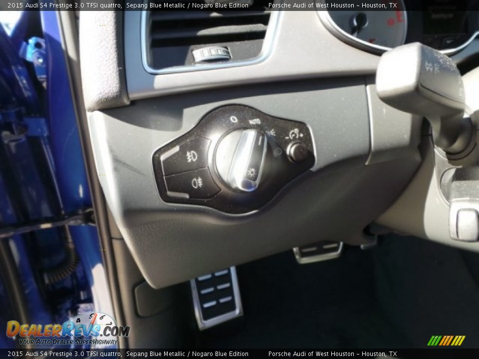 2015 Audi S4 Prestige 3.0 TFSI quattro Sepang Blue Metallic / Nogaro Blue Edition Photo #15