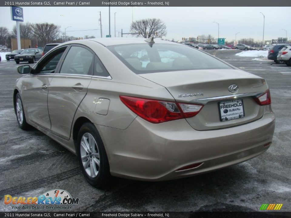2011 Hyundai Sonata GLS Camel Pearl / Camel Photo #4