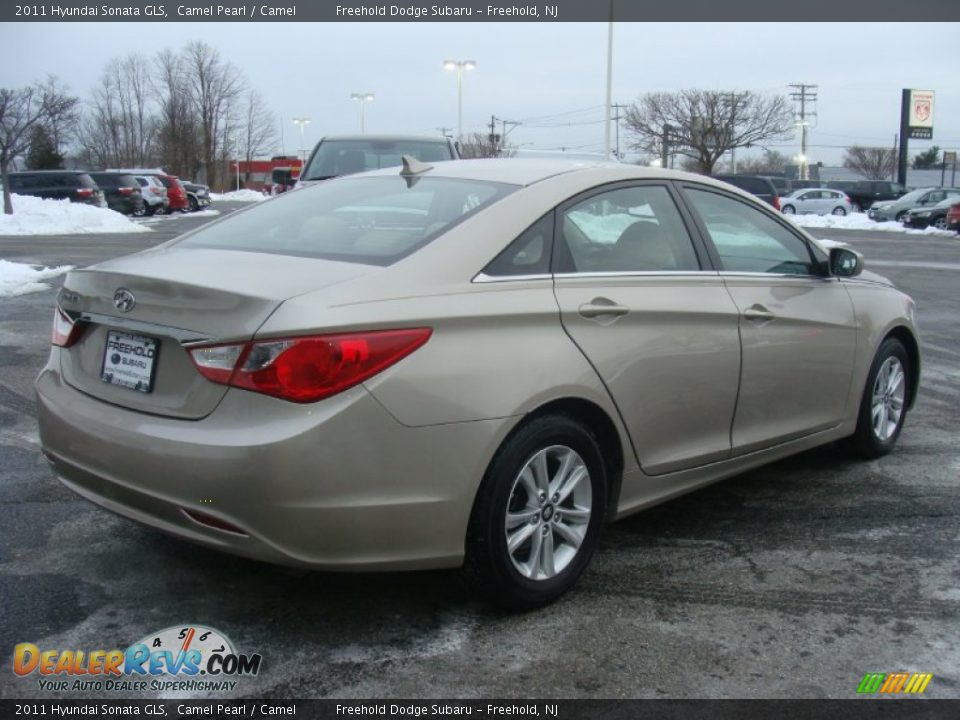 2011 Hyundai Sonata GLS Camel Pearl / Camel Photo #6