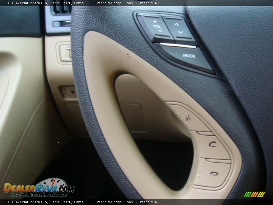 2011 Hyundai Sonata GLS Camel Pearl / Camel Photo #17