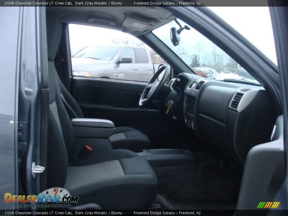 2008 Chevrolet Colorado LT Crew Cab Dark Gray Metallic / Ebony Photo #15