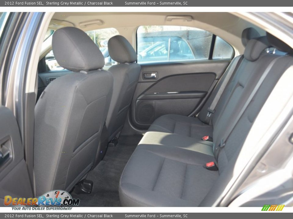 2012 Ford Fusion SEL Sterling Grey Metallic / Charcoal Black Photo #11