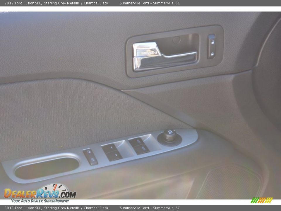 2012 Ford Fusion SEL Sterling Grey Metallic / Charcoal Black Photo #18
