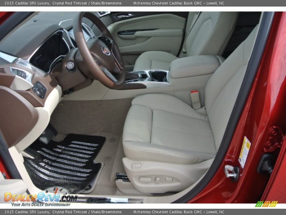 Shale/Brownstone Interior - 2015 Cadillac SRX Luxury Photo #8