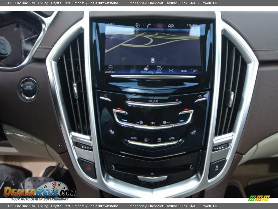 2015 Cadillac SRX Luxury Crystal Red Tintcoat / Shale/Brownstone Photo #11