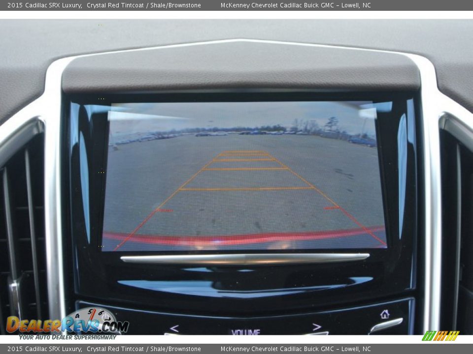 2015 Cadillac SRX Luxury Crystal Red Tintcoat / Shale/Brownstone Photo #12
