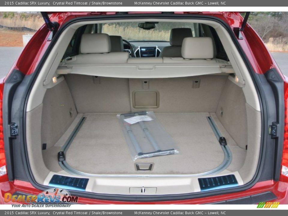 2015 Cadillac SRX Luxury Crystal Red Tintcoat / Shale/Brownstone Photo #17