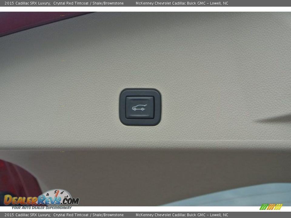 2015 Cadillac SRX Luxury Crystal Red Tintcoat / Shale/Brownstone Photo #18