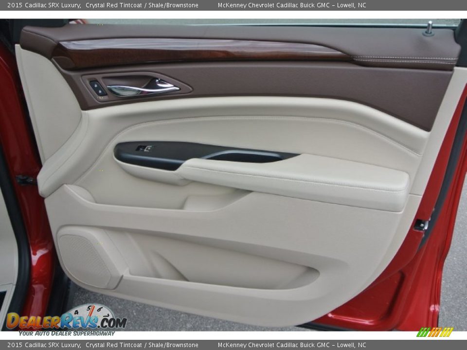 2015 Cadillac SRX Luxury Crystal Red Tintcoat / Shale/Brownstone Photo #20
