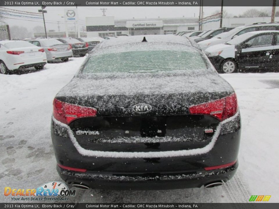 2013 Kia Optima LX Ebony Black / Gray Photo #5