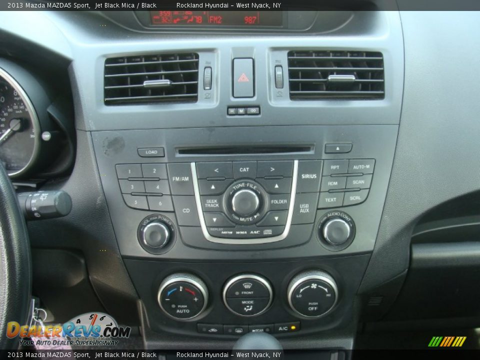 2013 Mazda MAZDA5 Sport Jet Black Mica / Black Photo #15