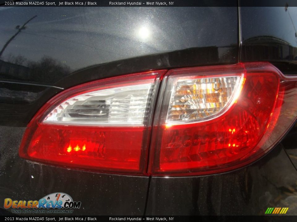 2013 Mazda MAZDA5 Sport Jet Black Mica / Black Photo #20
