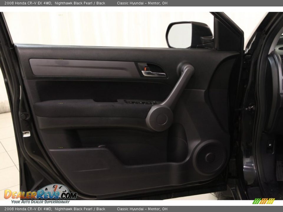 2008 Honda CR-V EX 4WD Nighthawk Black Pearl / Black Photo #4