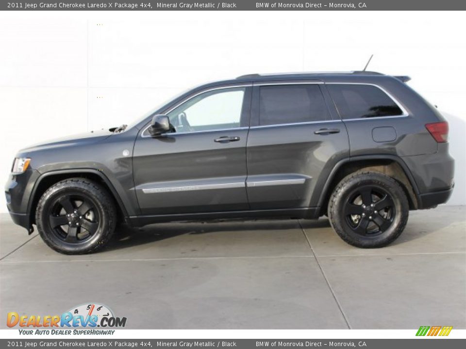 2011 Jeep Grand Cherokee Laredo X Package 4x4 Mineral Gray Metallic / Black Photo #6