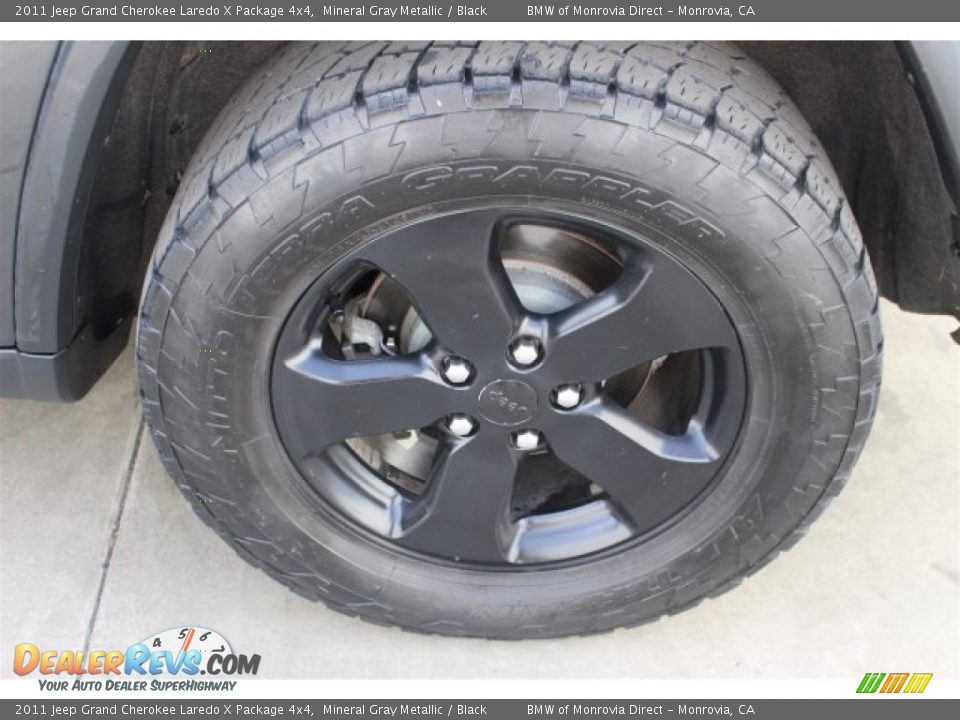 2011 Jeep Grand Cherokee Laredo X Package 4x4 Mineral Gray Metallic / Black Photo #20