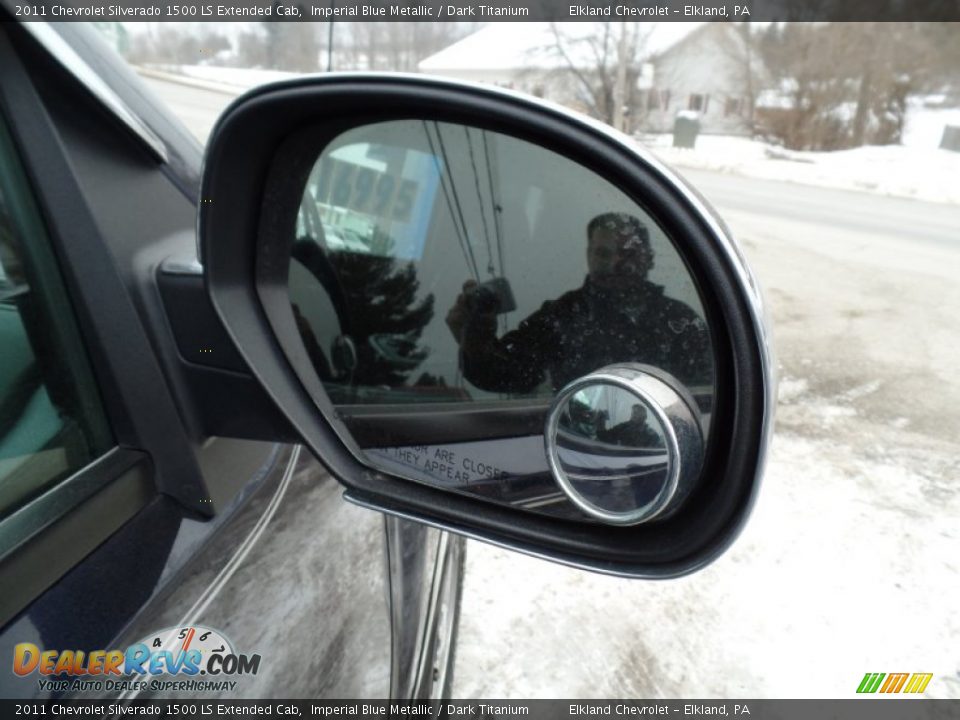 2011 Chevrolet Silverado 1500 LS Extended Cab Imperial Blue Metallic / Dark Titanium Photo #17