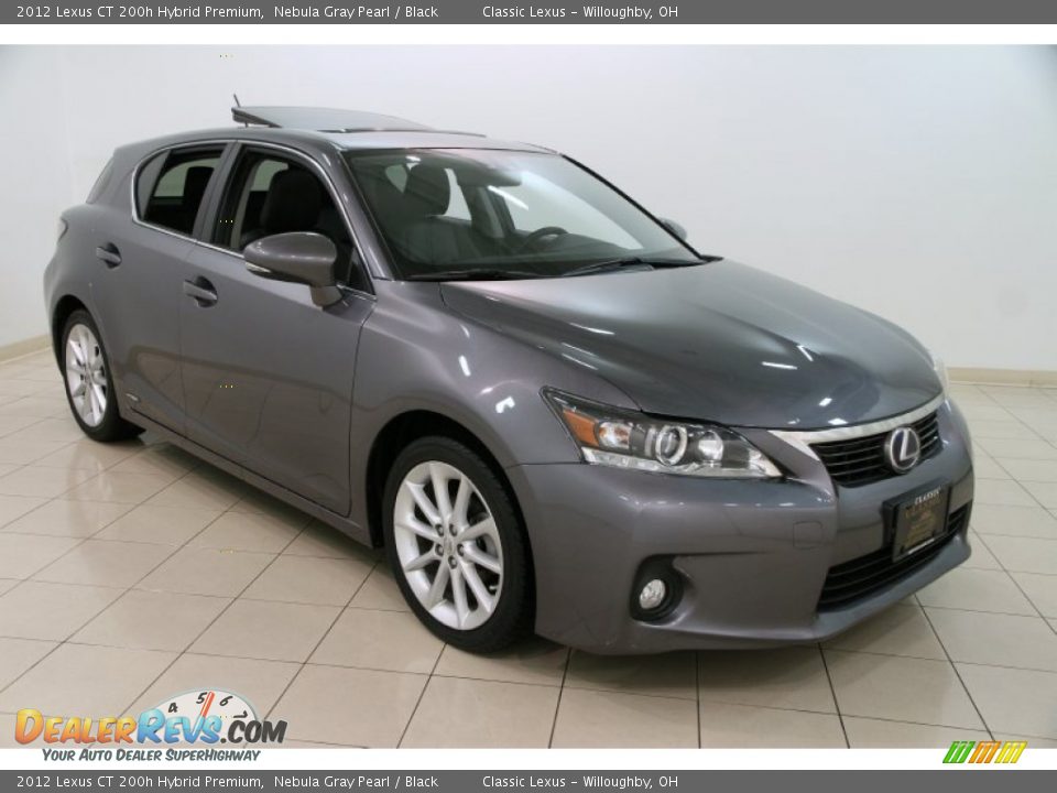 2012 Lexus CT 200h Hybrid Premium Nebula Gray Pearl / Black Photo #1