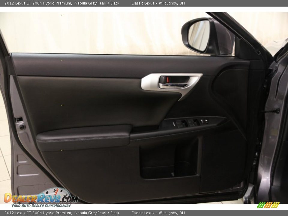2012 Lexus CT 200h Hybrid Premium Nebula Gray Pearl / Black Photo #4