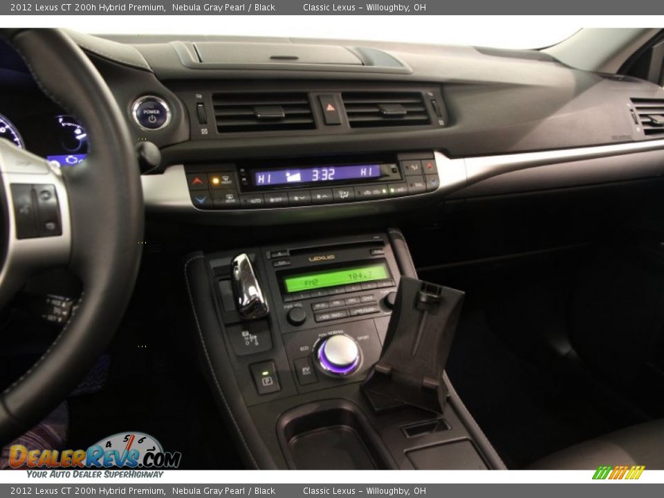 2012 Lexus CT 200h Hybrid Premium Nebula Gray Pearl / Black Photo #8