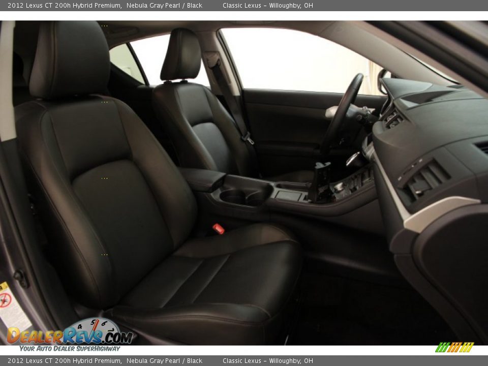 2012 Lexus CT 200h Hybrid Premium Nebula Gray Pearl / Black Photo #11