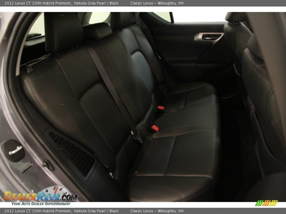2012 Lexus CT 200h Hybrid Premium Nebula Gray Pearl / Black Photo #12