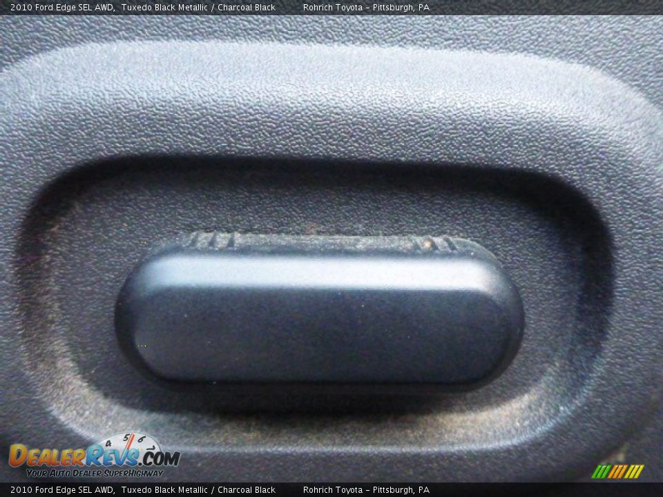 2010 Ford Edge SEL AWD Tuxedo Black Metallic / Charcoal Black Photo #3